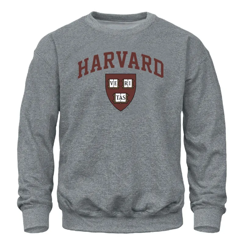 Harvard University Spirit Sweatshirt (Charcoal Grey) sold by Barnesmith