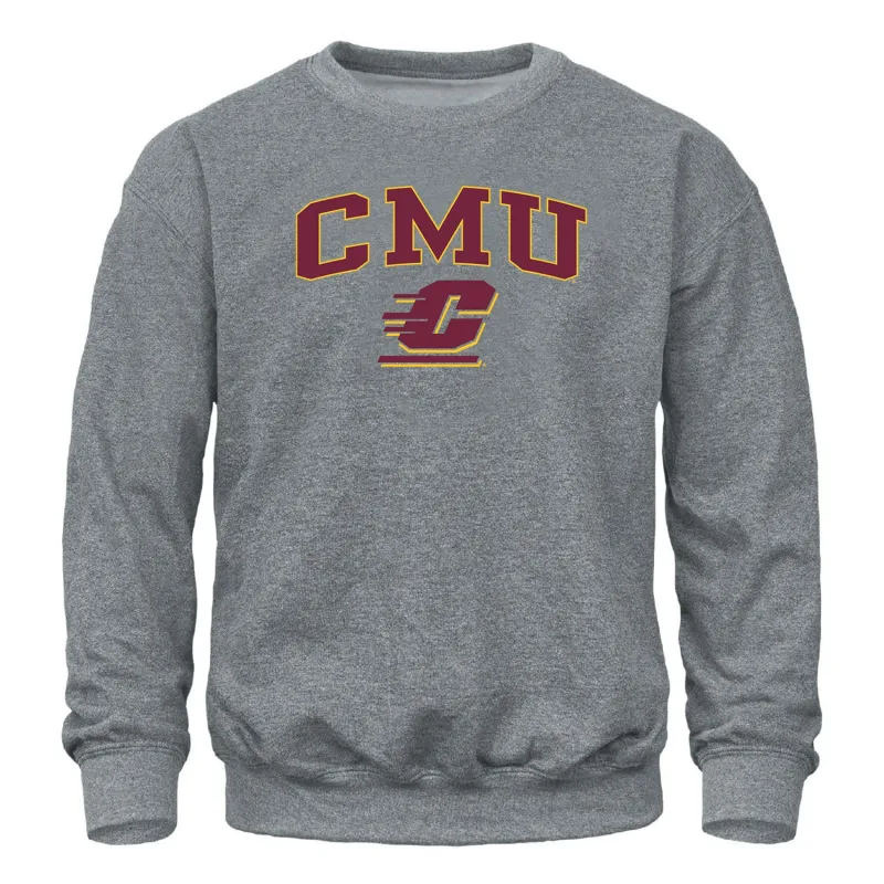 Central Michigan University Spirit Sweatshirt (Charcoal Grey) sold by Barnesmith