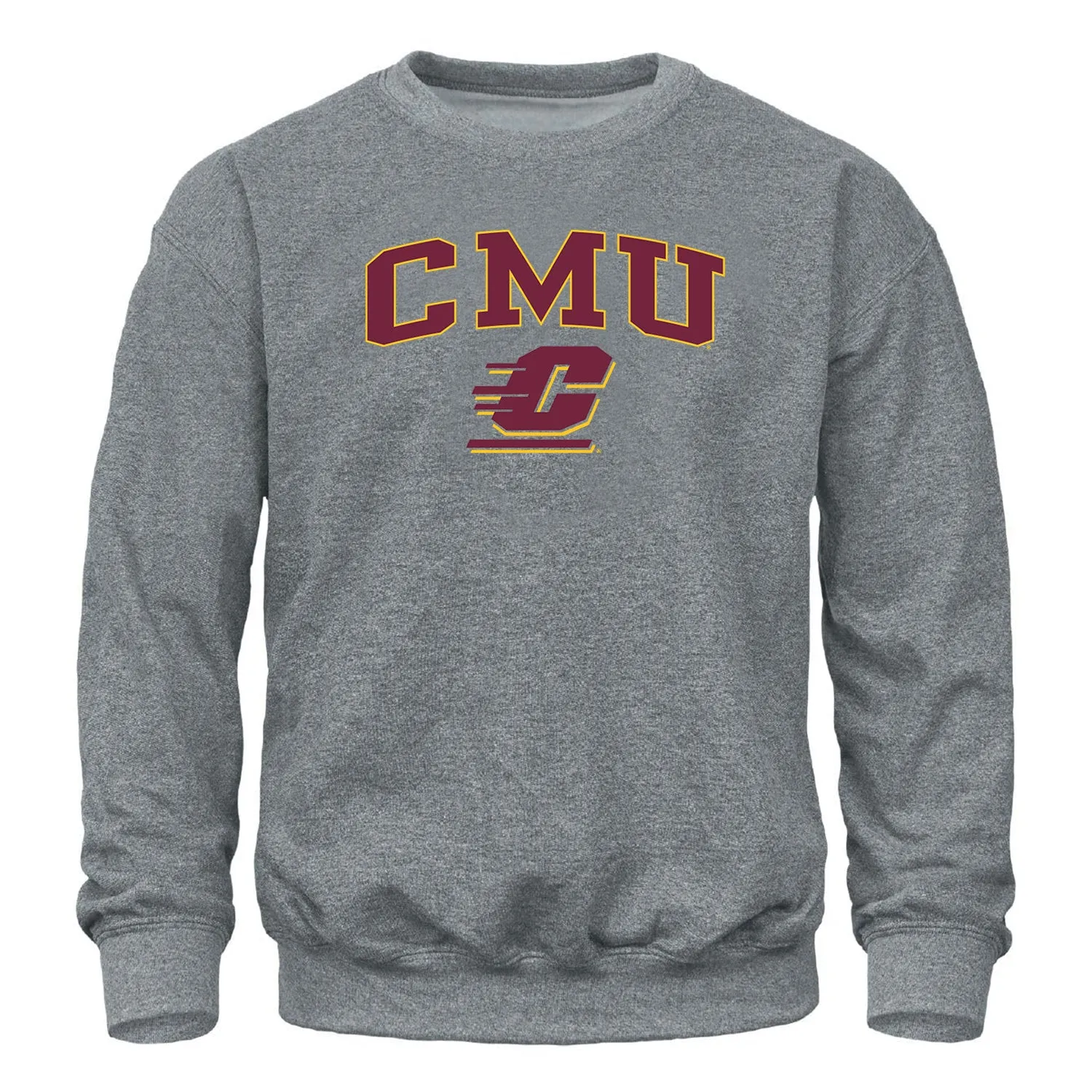 Central Michigan University Spirit Sweatshirt (Charcoal Grey) sold by Barnesmith