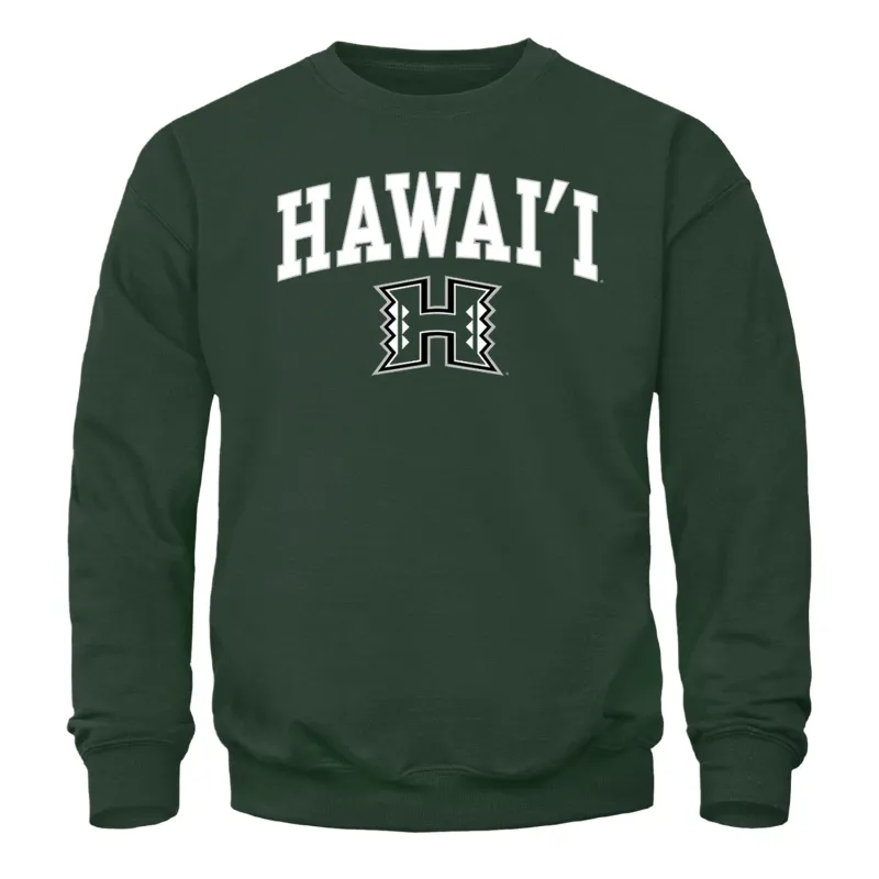 University of Hawaii Spirit Sweatshirt (Hunter Green) sold by Barnesmith