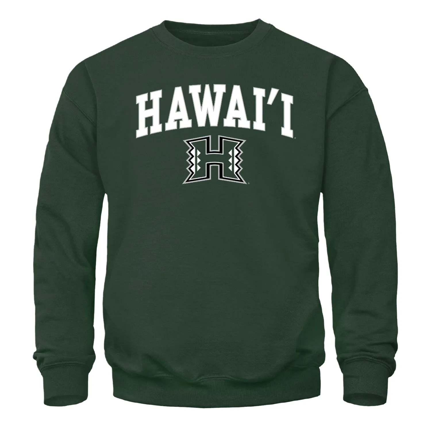 University of Hawaii Spirit Sweatshirt (Hunter Green) sold by Barnesmith