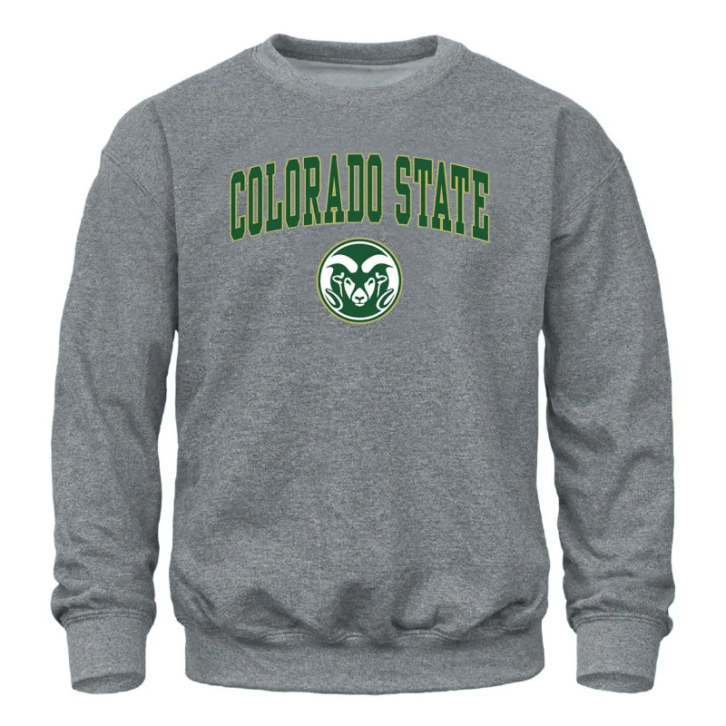 Colorado State University Spirit Sweatshirt (Charcoal Grey) sold by Barnesmith