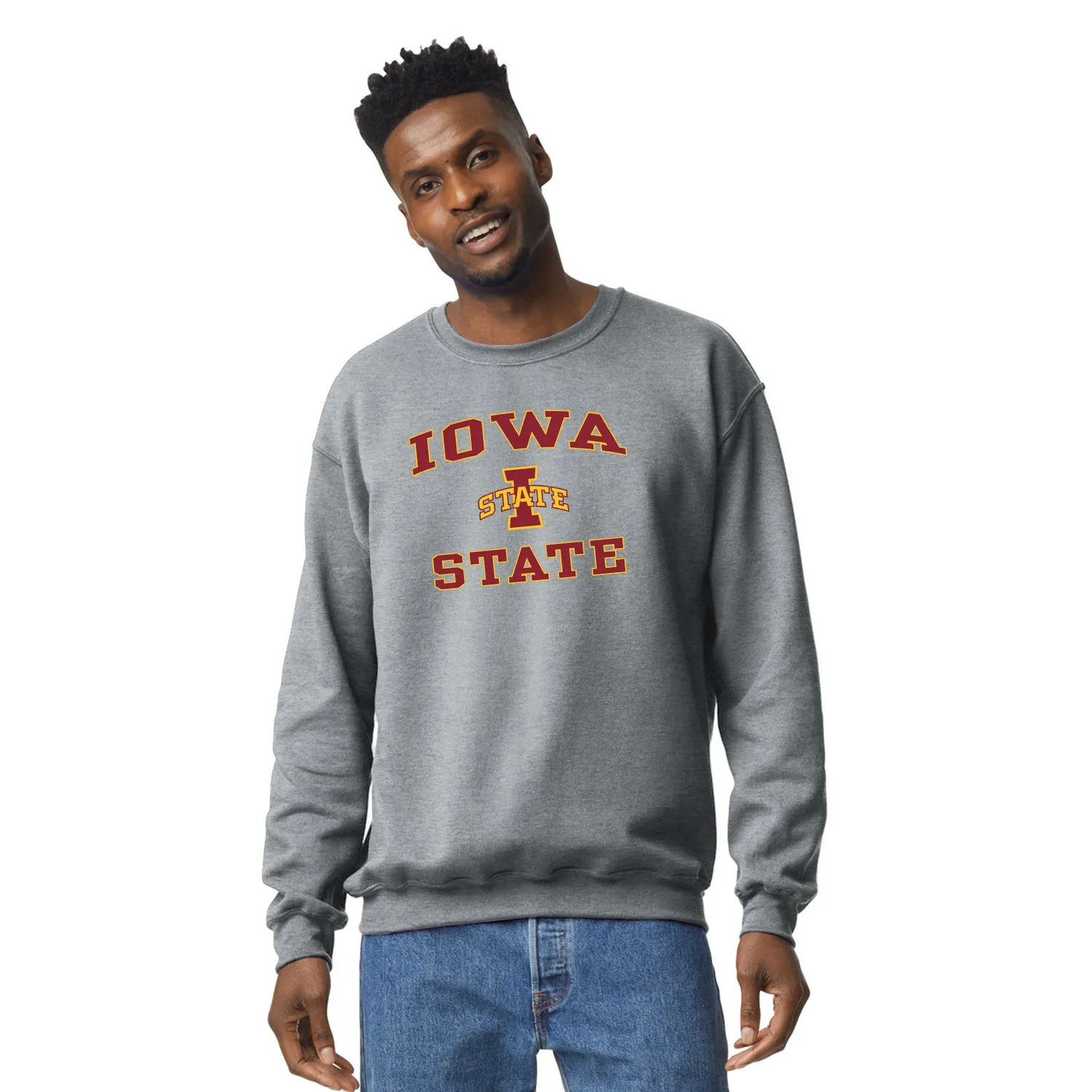 Iowa State University Spirit Sweatshirt (Charcoal Grey) sold by Barnesmith product image thumbnail 2