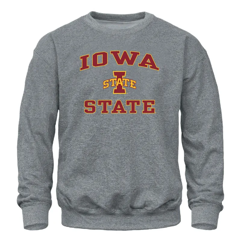 Iowa State University Spirit Sweatshirt (Charcoal Grey) sold by Barnesmith