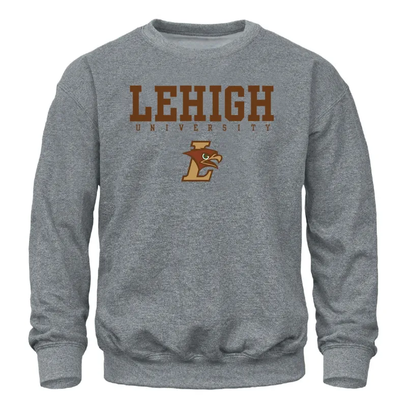 Lehigh University Spirit Sweatshirt (Charcoal Grey) sold by Barnesmith
