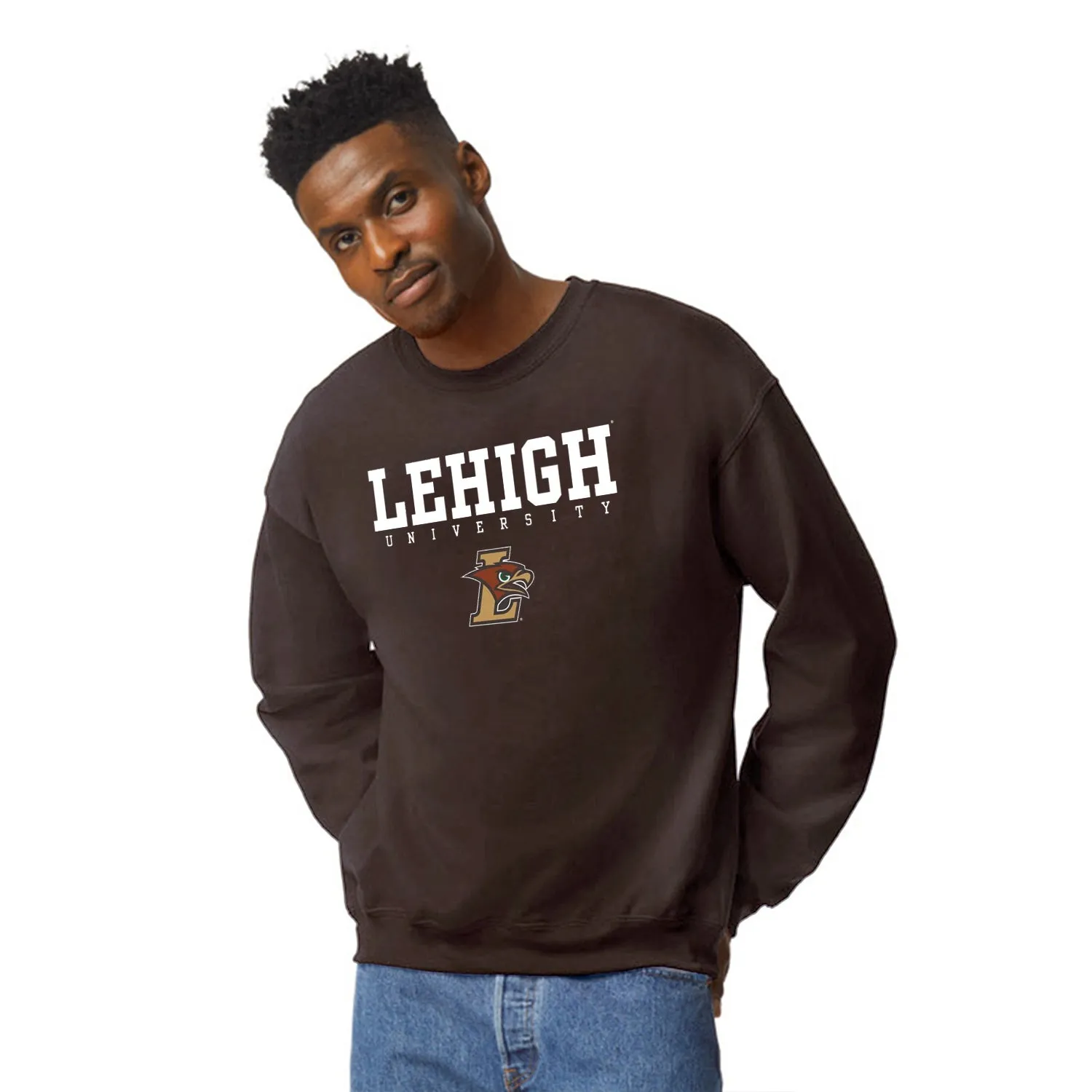 Lehigh University Spirit Sweatshirt (Brown) sold by Barnesmith product image thumbnail 2