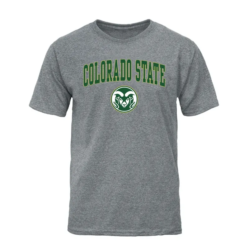 Colorado State University Spirit T-Shirt (Charcoal Grey) sold by Barnesmith