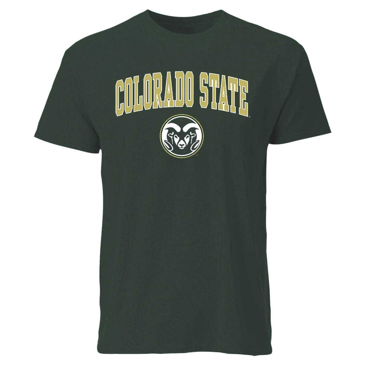 Colorado State University Spirit T-Shirt (Hunter Green) sold by Barnesmith