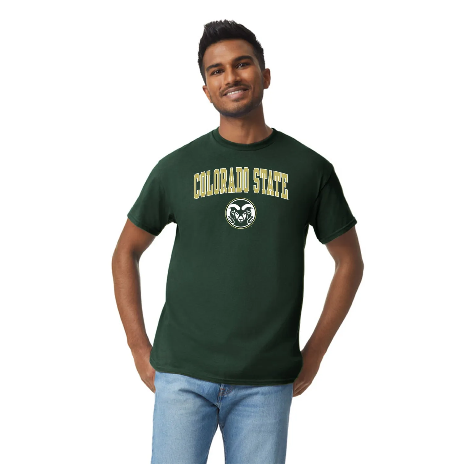 Colorado State University Spirit T-Shirt (Hunter Green) sold by Barnesmith product image thumbnail 2