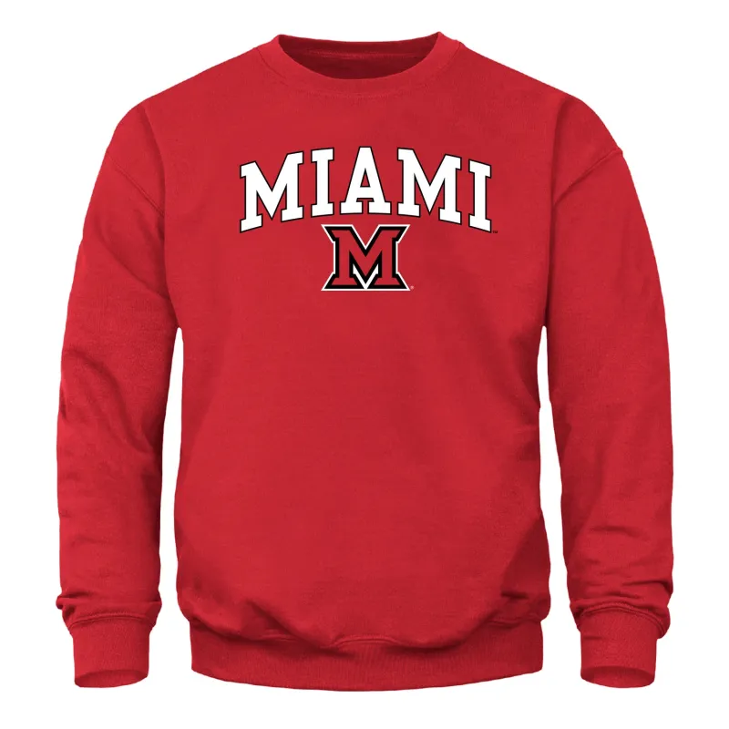 Miami University Spirit Sweatshirt (Red) sold by Barnesmith