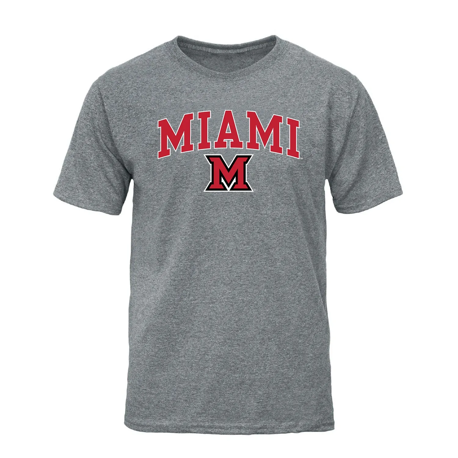 Miami University Spirit T-Shirt (Charcoal Grey) sold by Barnesmith