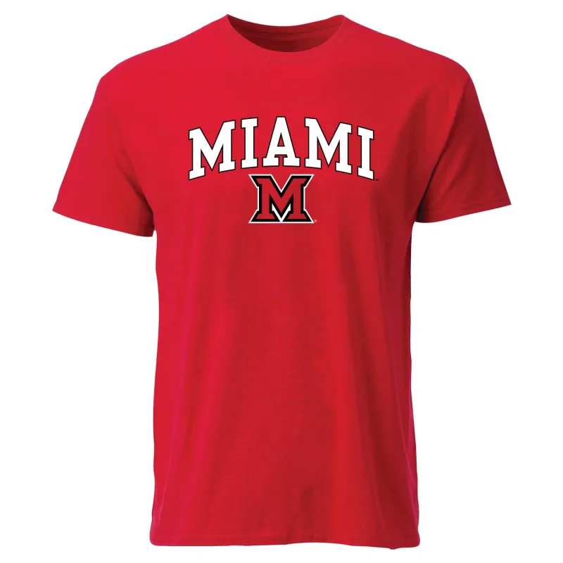 Miami University Spirit T-Shirt (Red) sold by Barnesmith