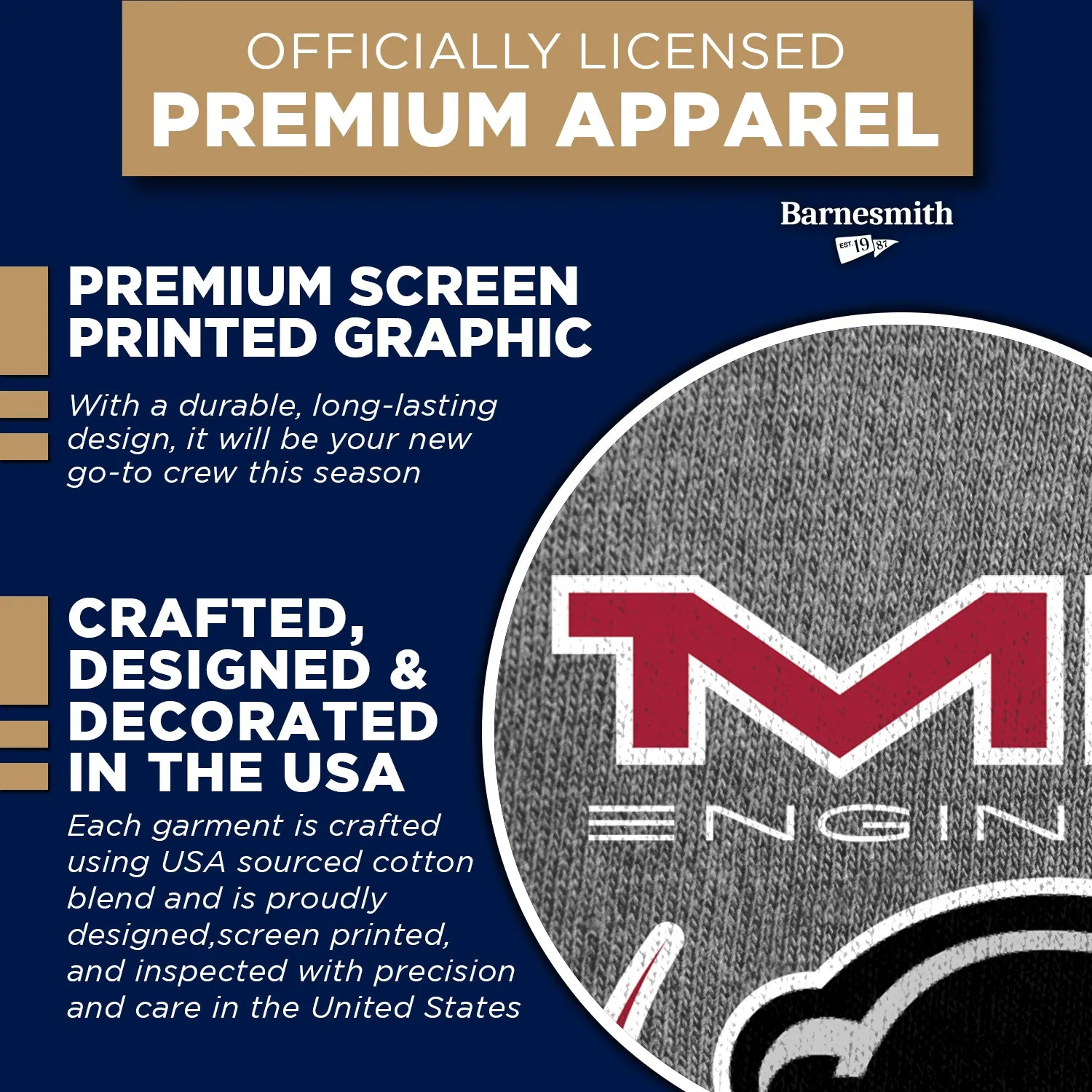 Massachusetts Institute of Technology MIT Spirit Sweatshirt (Charcoal Grey) sold by Barnesmith product image thumbnail 4