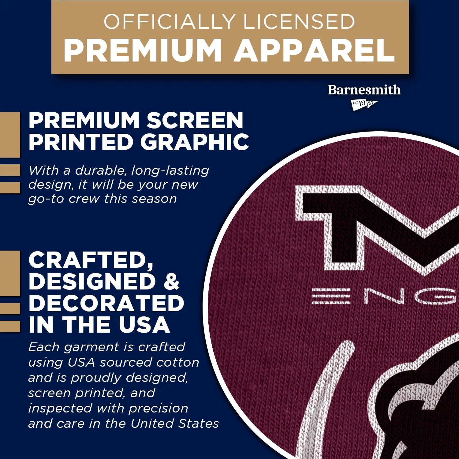 Massachusetts Institute of Technology MIT Spirit Sweatshirt (Maroon) sold by Barnesmith product image thumbnail 4