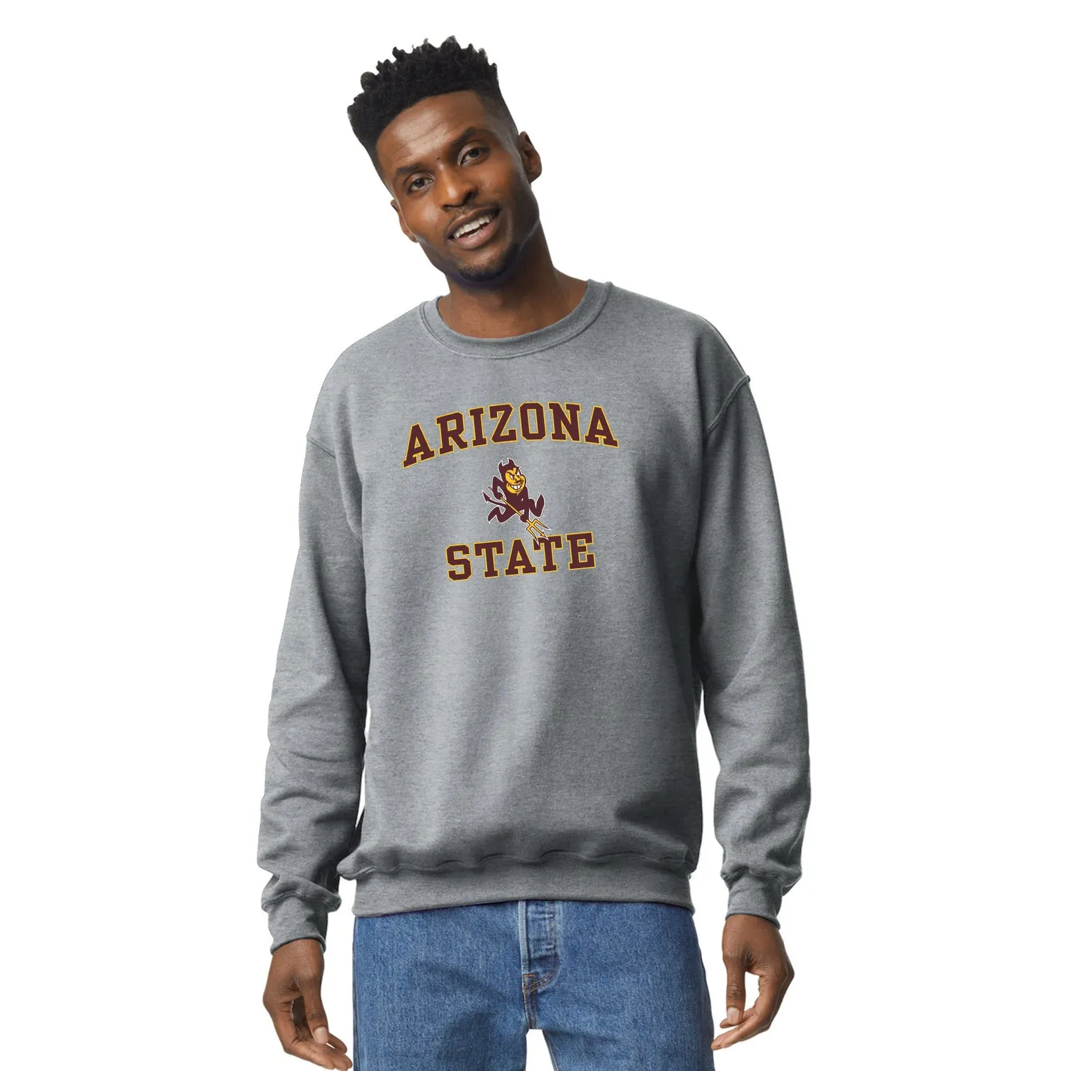 Arizona State University Spirit Sweatshirt (Charcoal Grey) sold by Barnesmith product image thumbnail 2