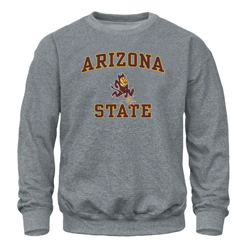 Arizona State University Spirit Sweatshirt (Charcoal Grey) sold by Barnesmith
