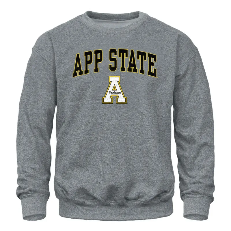 Appalachian State Spirit Sweatshirt (Charcoal Grey) sold by Barnesmith