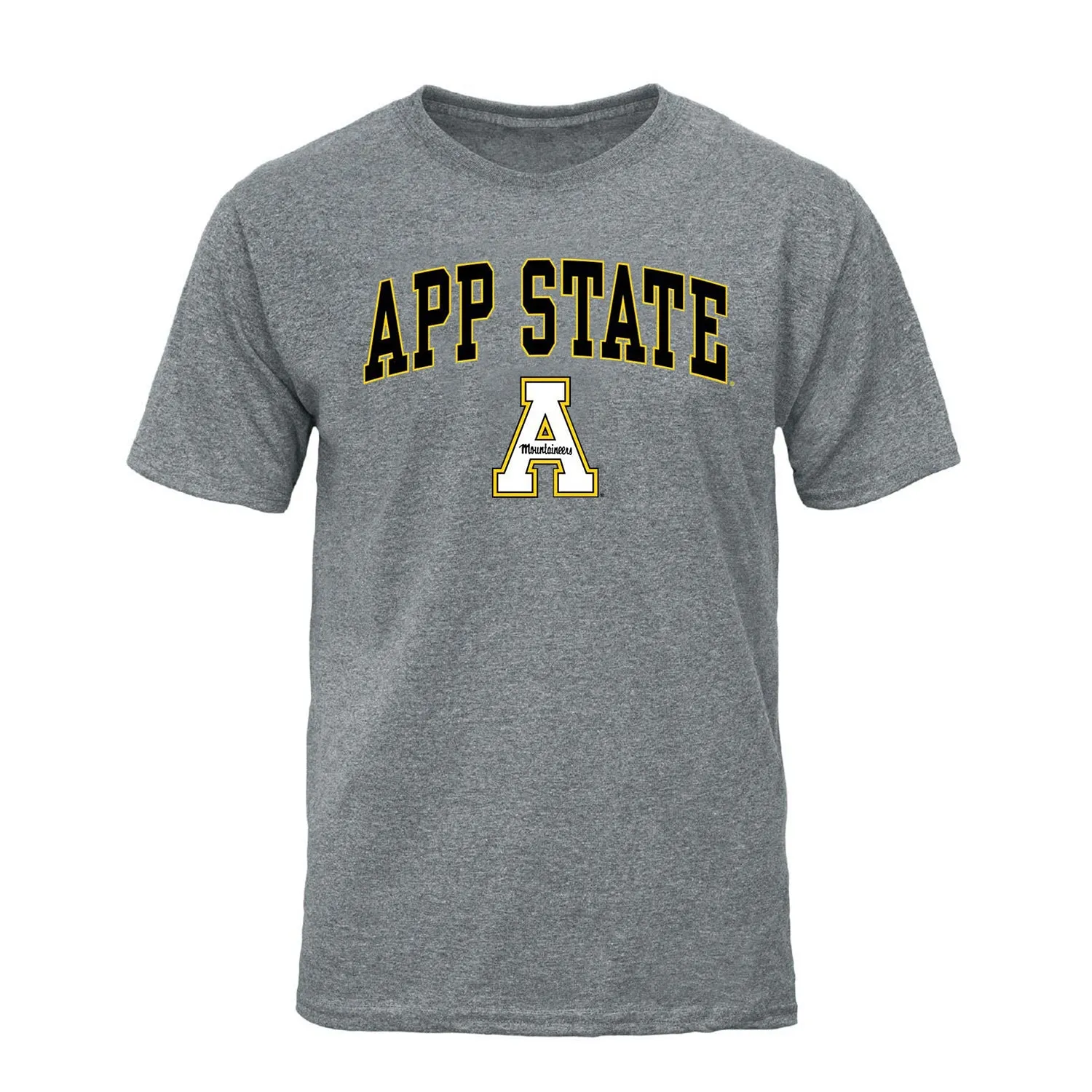 Appalachian State Short-Sleeve Spirit T-Shirt (Charcoal Grey) sold by Barnesmith