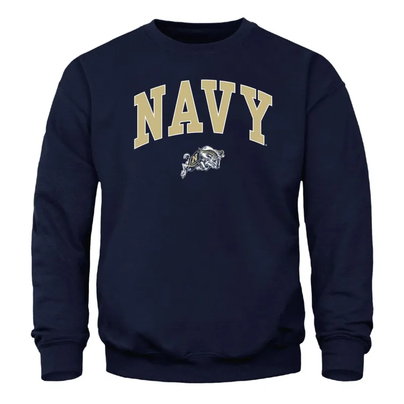US Naval Academy (Navy) Spirit Sweatshirt (Navy) sold by Barnesmith