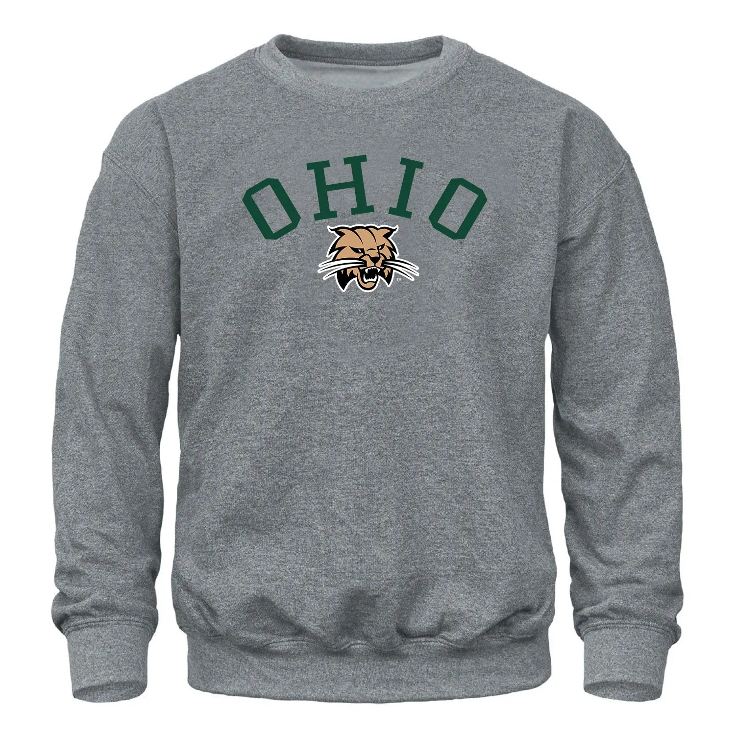 Ohio University Spirit Sweatshirt (Charcoal Grey) sold by Barnesmith