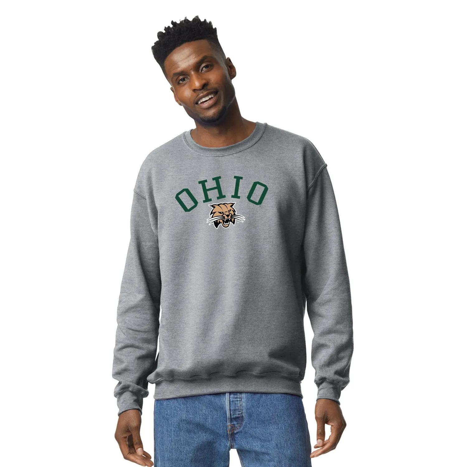 Ohio University Spirit Sweatshirt (Charcoal Grey) sold by Barnesmith product image thumbnail 2