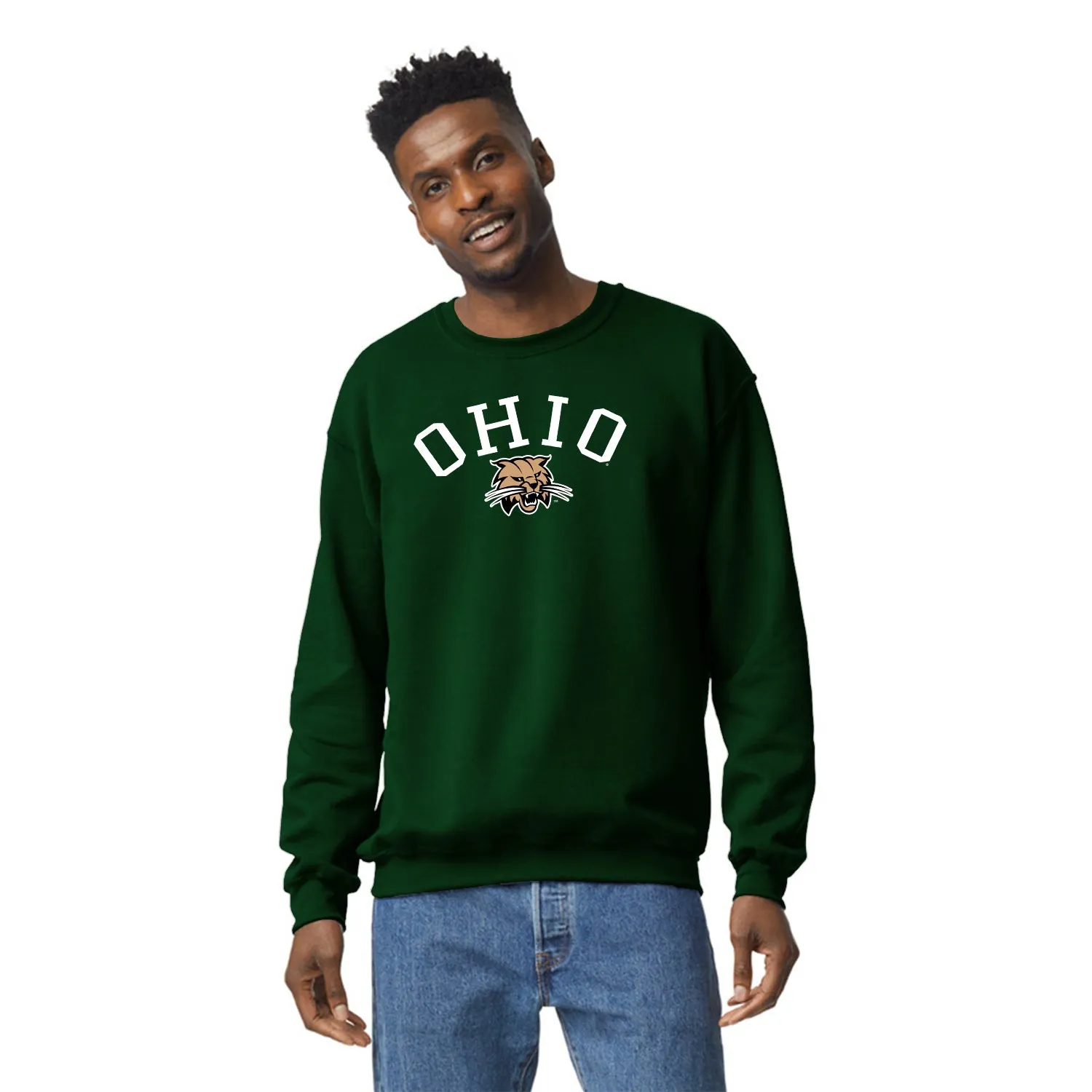 Ohio University Spirit Sweatshirt (Green) sold by Barnesmith product image thumbnail 2
