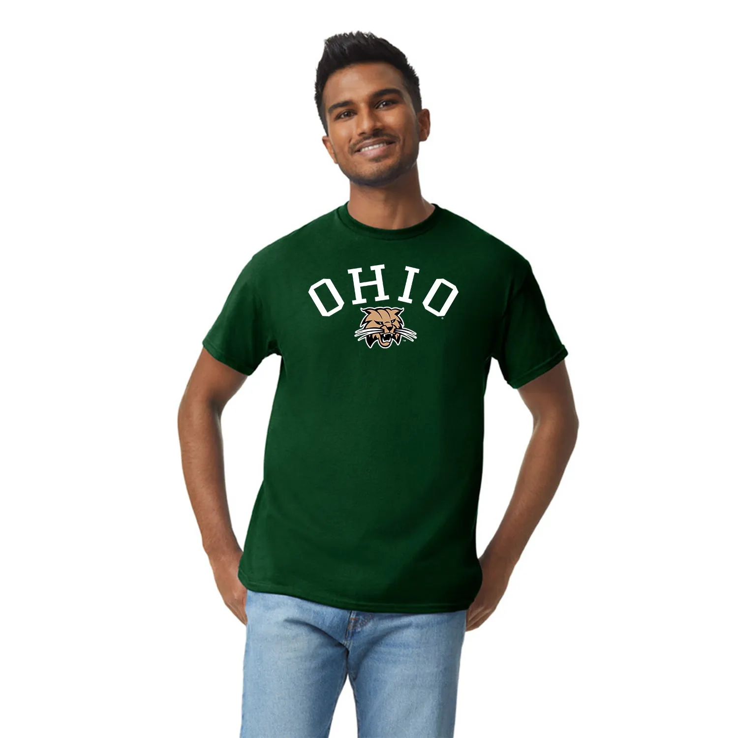 Ohio University Spirit T-Shirt (Green) sold by Barnesmith product image thumbnail 2