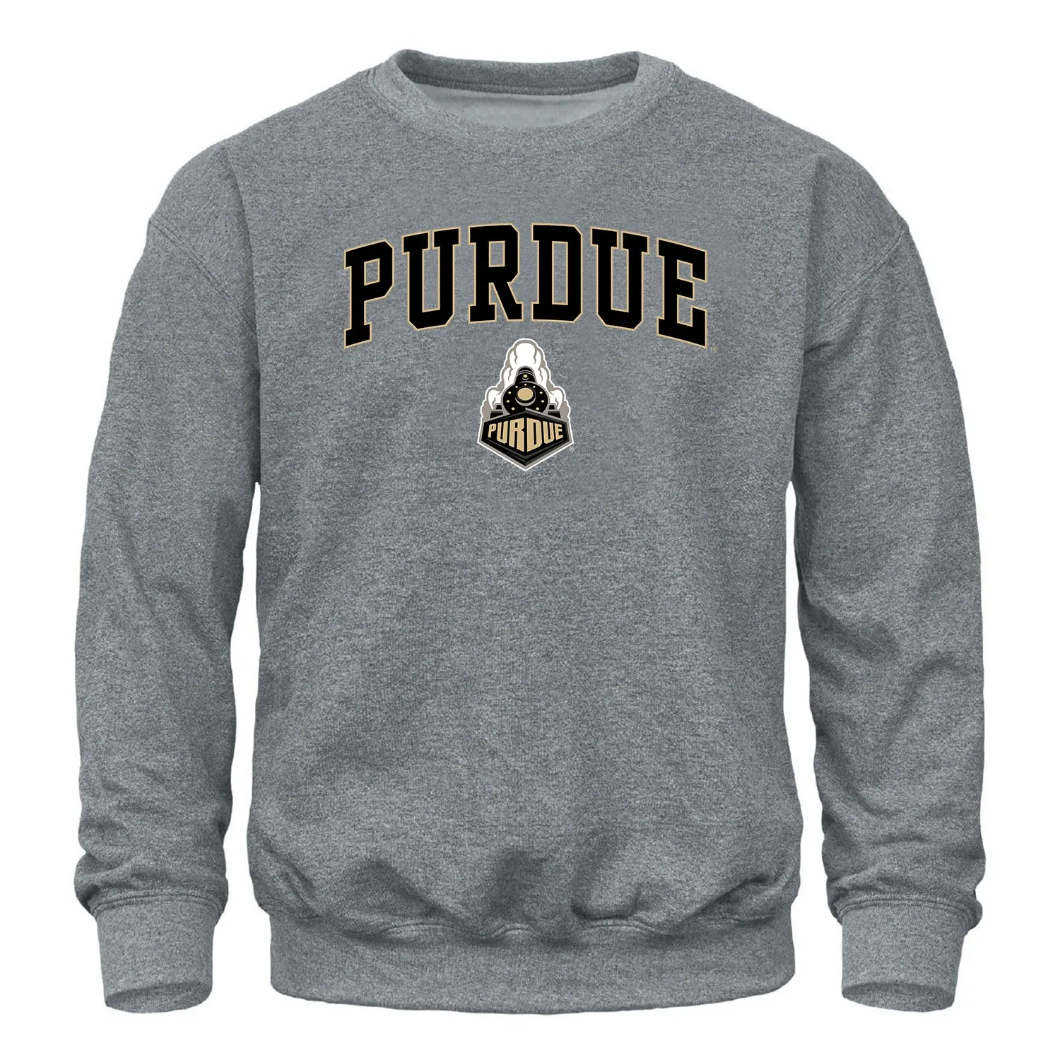 Purdue University Spirit Sweatshirt (Charcoal Grey) sold by Barnesmith
