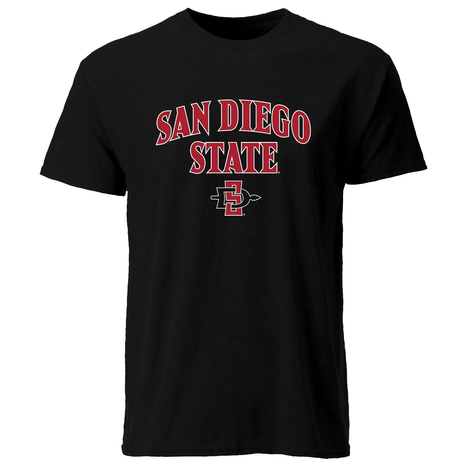 San Diego State University Spirit T-Shirt (Black) sold by Barnesmith