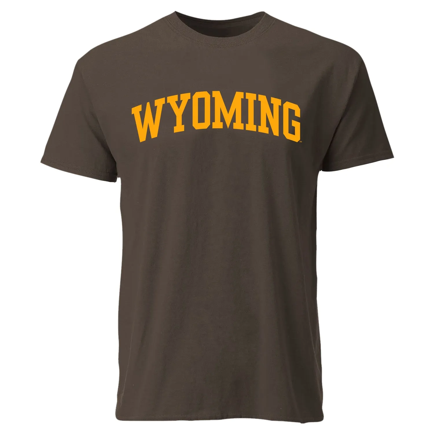 University of Wyoming Classic T-Shirt (Brown) sold by Barnesmith
