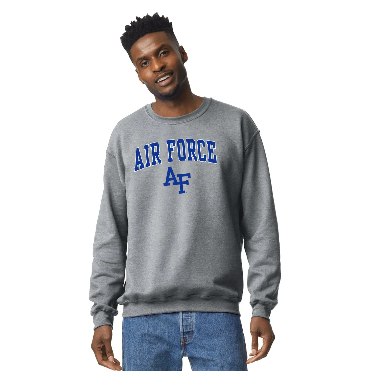 United States Air Force Academy Spirit Sweatshirt (Charcoal Grey) sold by Barnesmith product image thumbnail 2