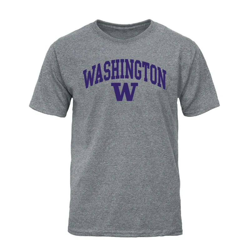 University of Washington Spirit T-Shirt (Charcoal Grey) sold by Barnesmith