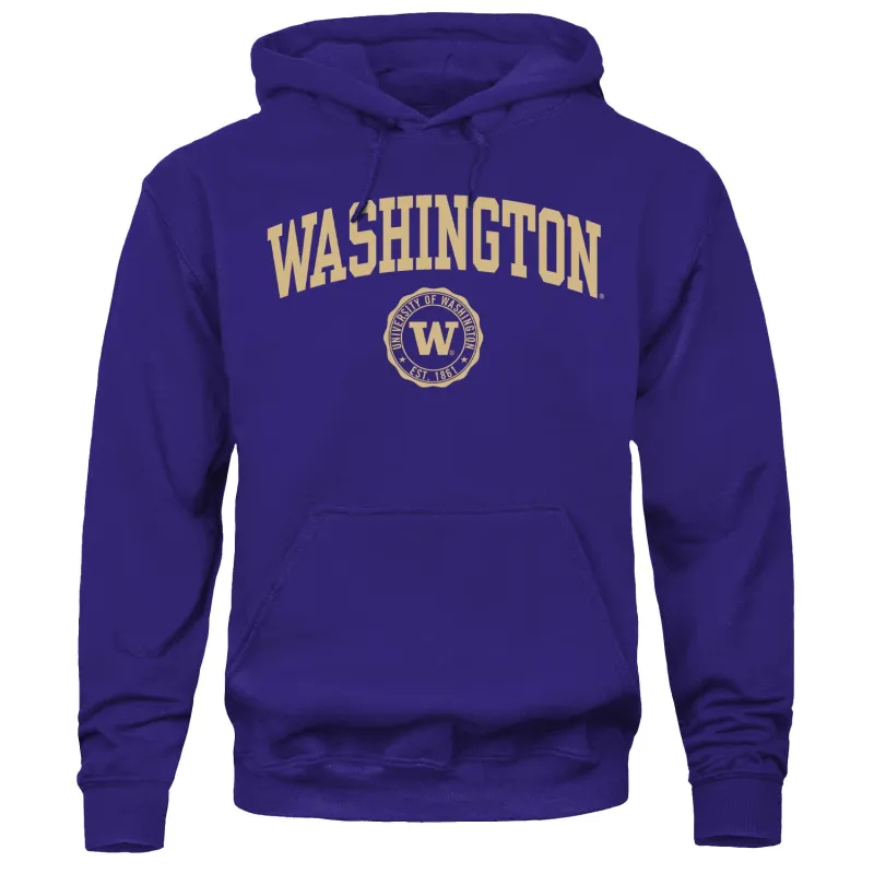 University of Washington Heritage Hooded Sweatshirt (Purple) sold by Barnesmith