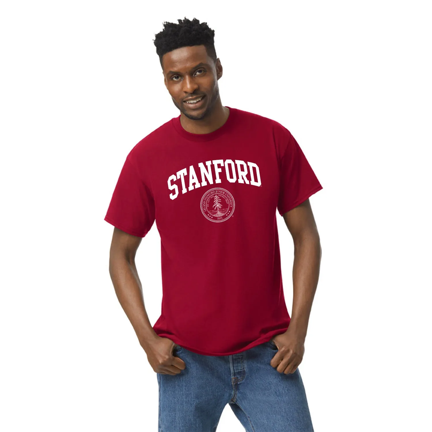Stanford University Heritage T-Shirt (Cardinal) sold by Barnesmith product image thumbnail 2