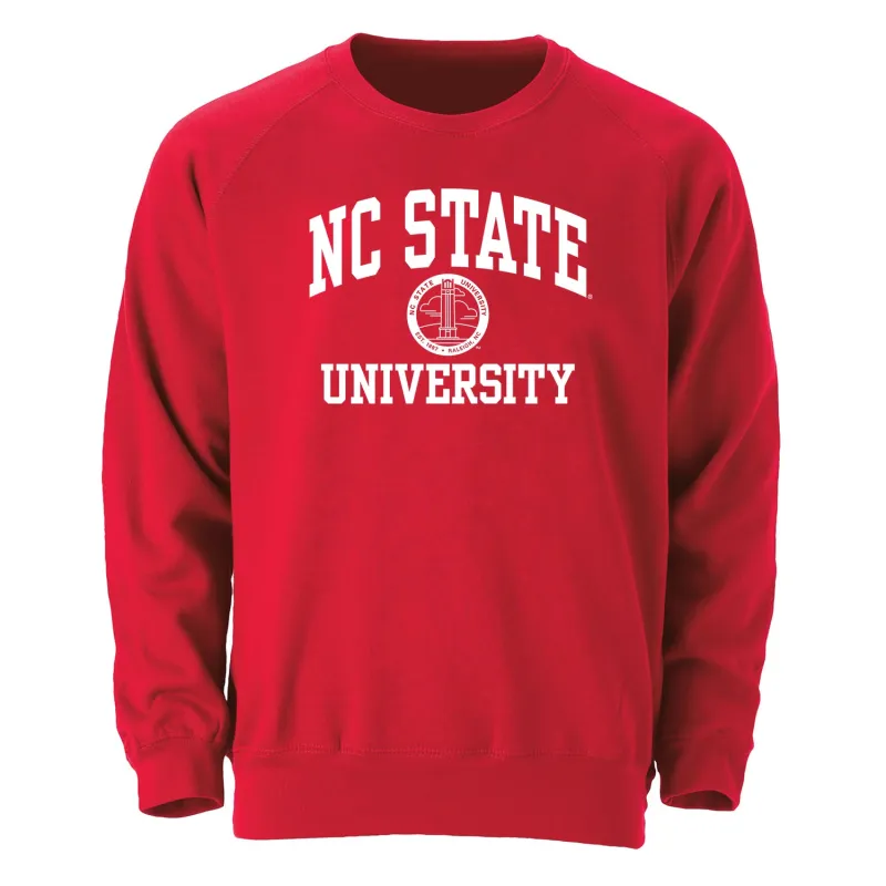 North Carolina State University Heritage Sweatshirt (Red) sold by Barnesmith