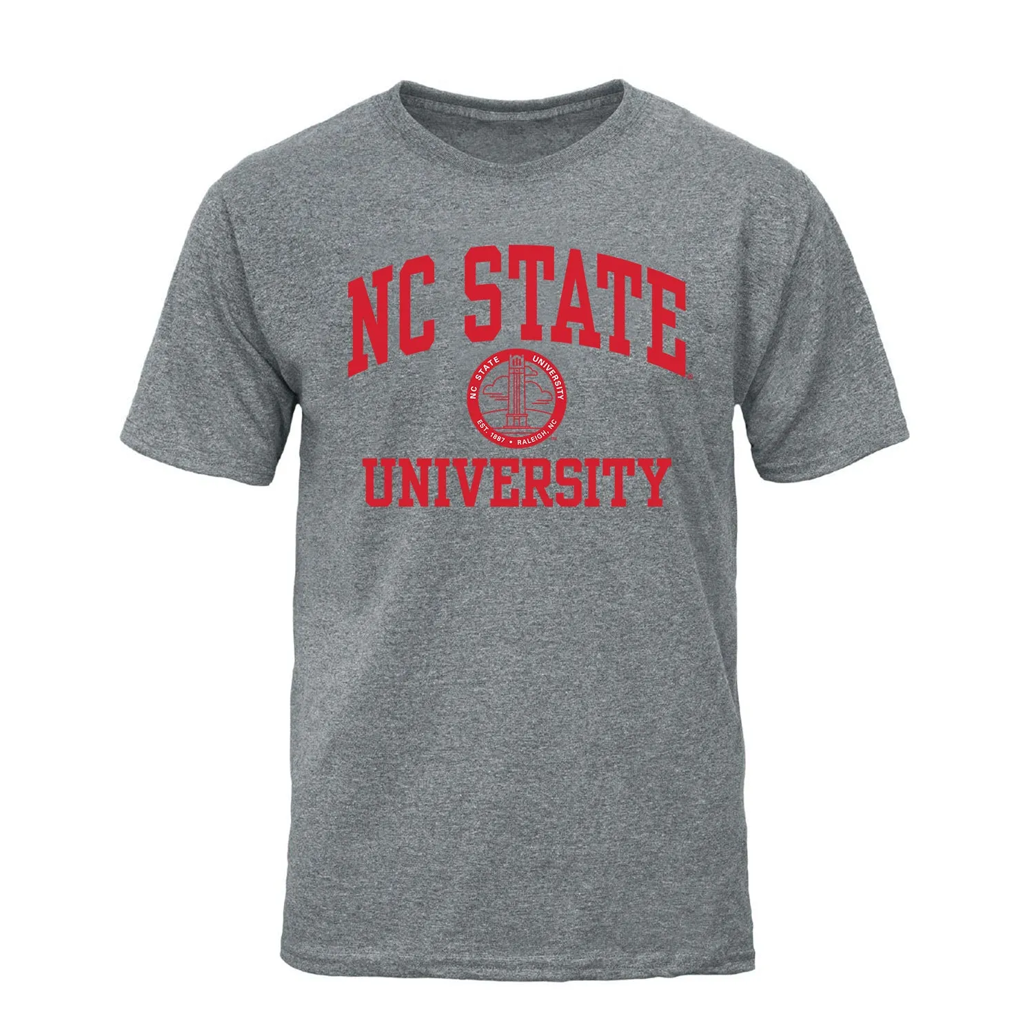 North Carolina State University Heritage T-Shirt (Charcoal Grey) sold by Barnesmith