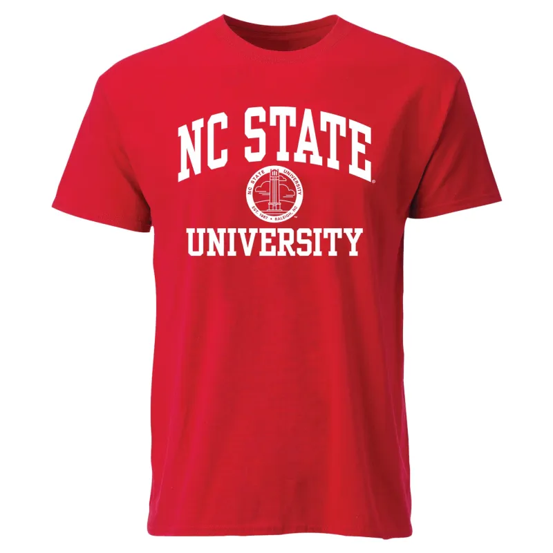 North Carolina State University Heritage T-Shirt (Red) sold by Barnesmith