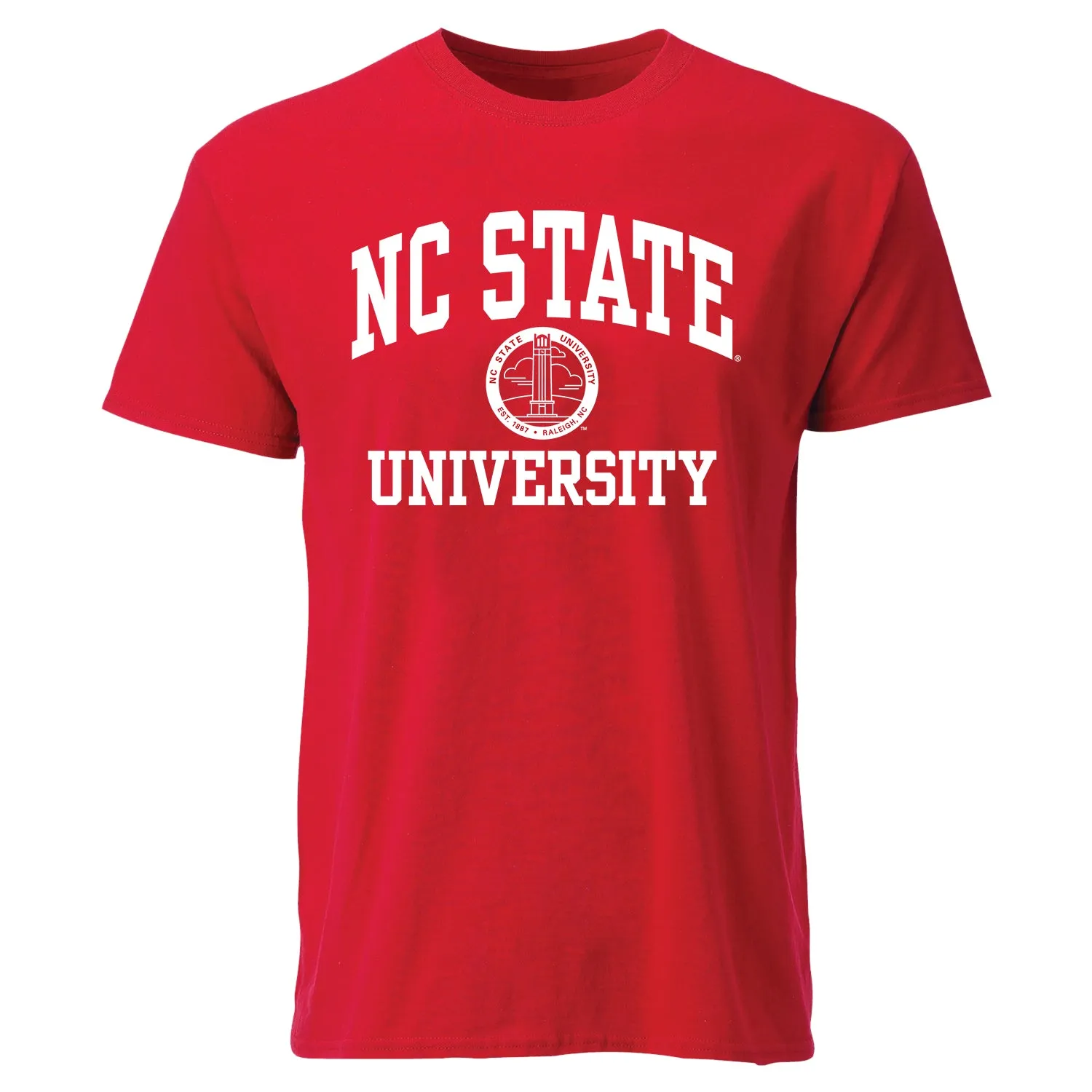 North Carolina State University Heritage T-Shirt (Red) sold by Barnesmith