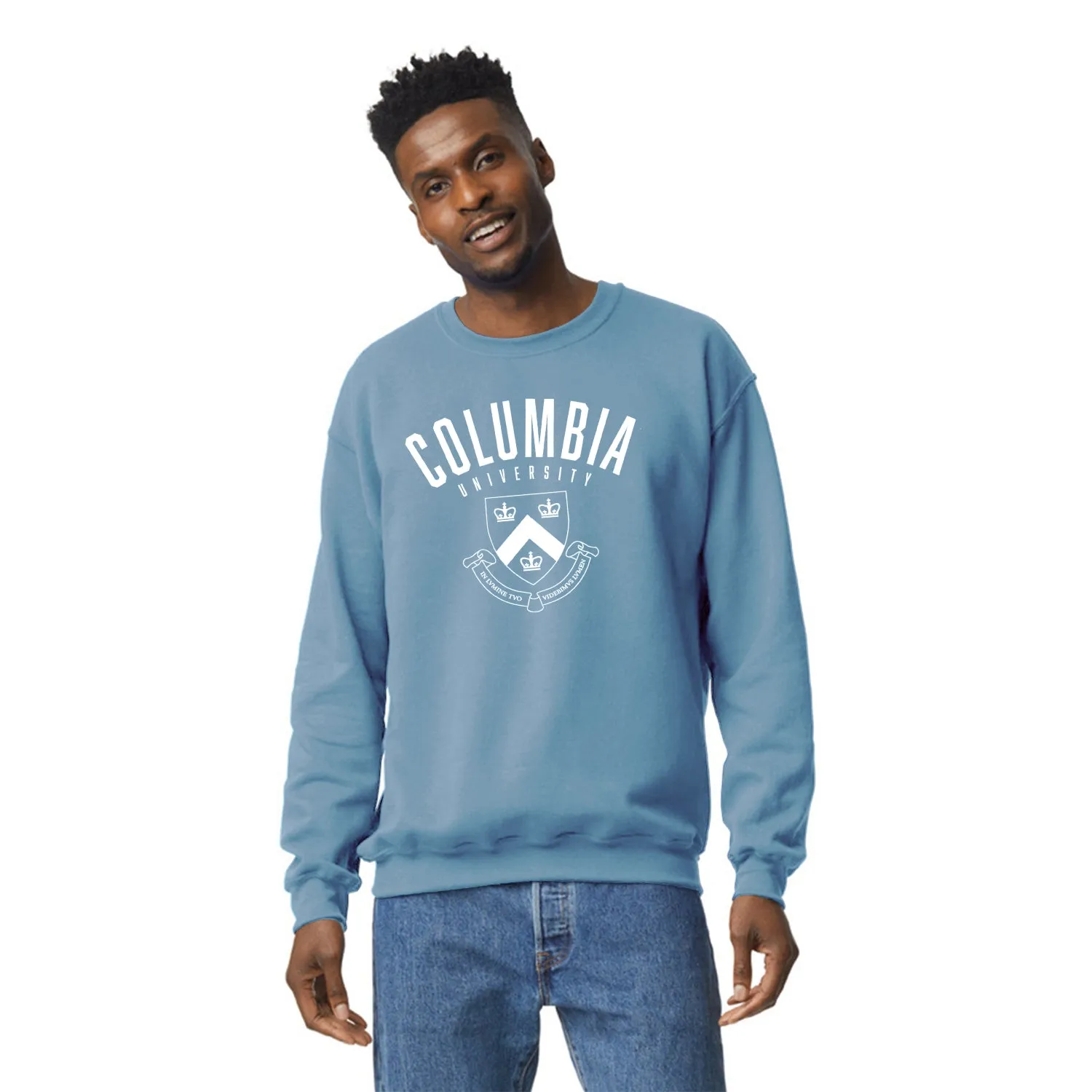 Columbia University Heritage Sweatshirt (Light Blue) sold by Barnesmith product image thumbnail 2