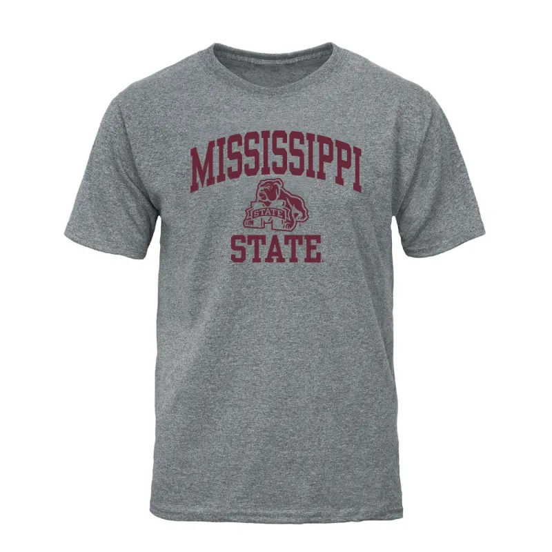 Mississippi State University Spirit T-Shirt (Charcoal Grey) sold by Barnesmith