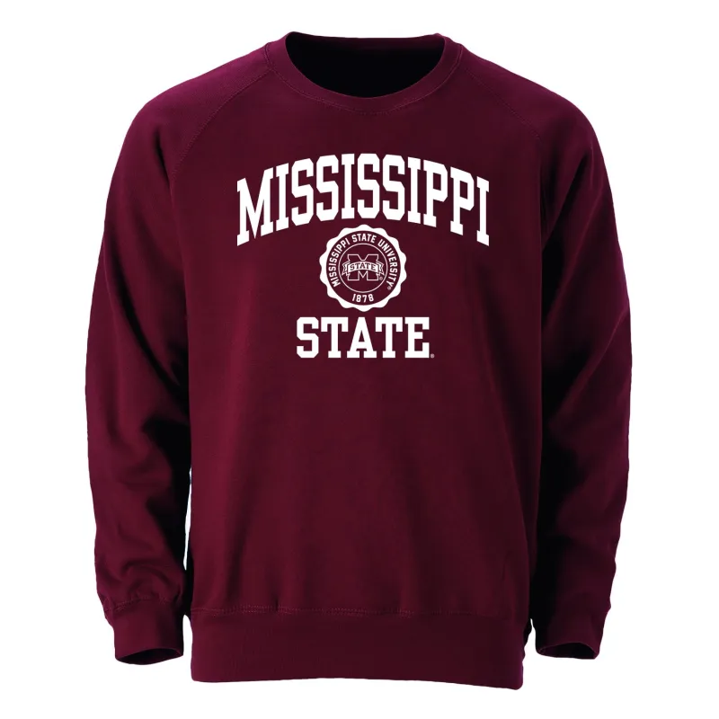 Mississippi State University Heritage Sweatshirt (Maroon) sold by Barnesmith