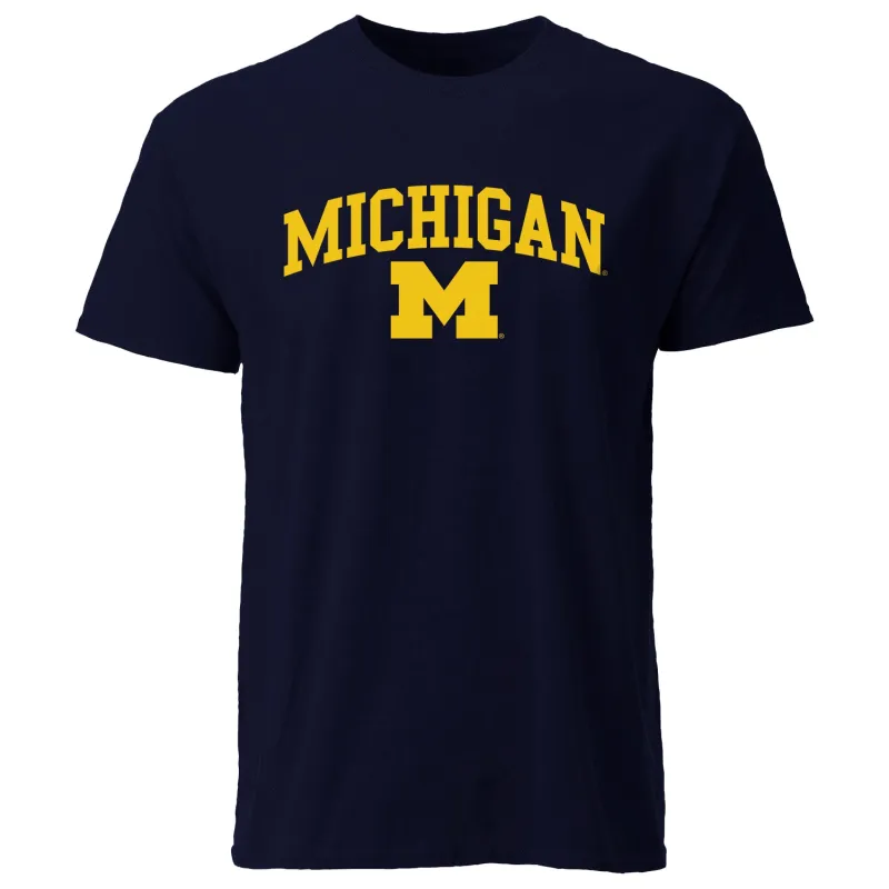 University of Michigan Spirit T-Shirt (Navy) sold by Barnesmith