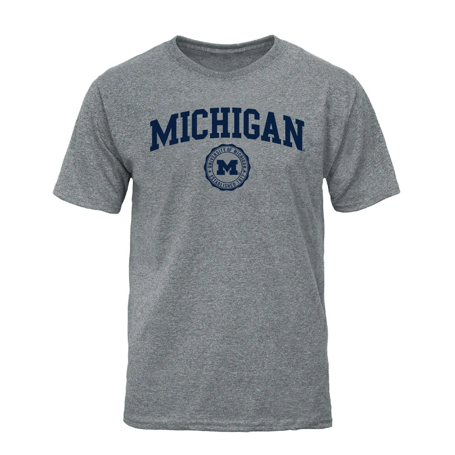 University of Michigan Heritage T-Shirt (Charcoal Grey) sold by Barnesmith
