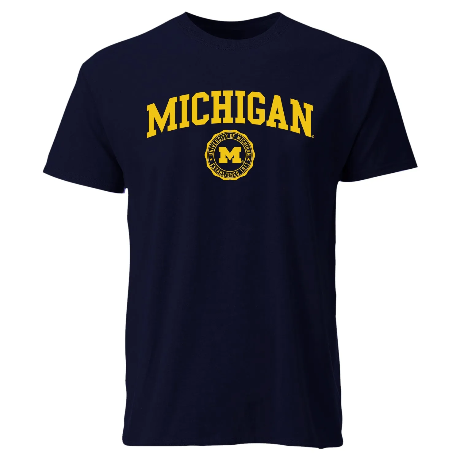 University of Michigan Heritage T-Shirt (Navy) sold by Barnesmith