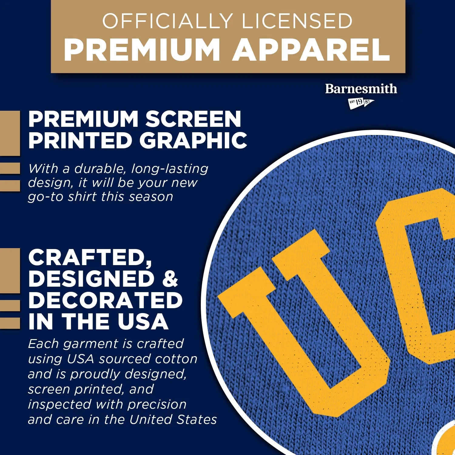 University of California, Los Angeles Basketball T-Shirt (Royal Blue) sold by Barnesmith product image thumbnail 4