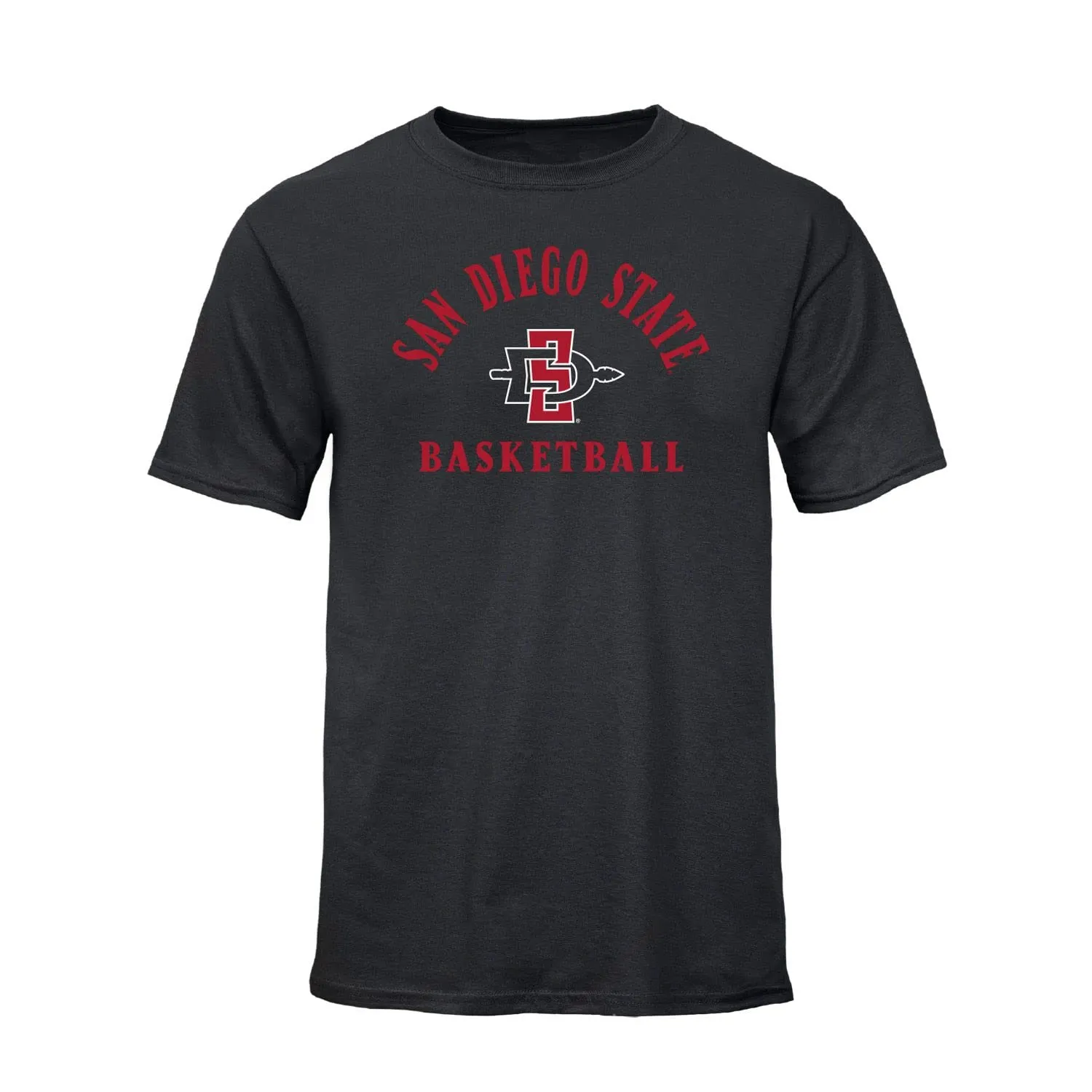 San Diego State University Basketball T-Shirt (Black) sold by Barnesmith
