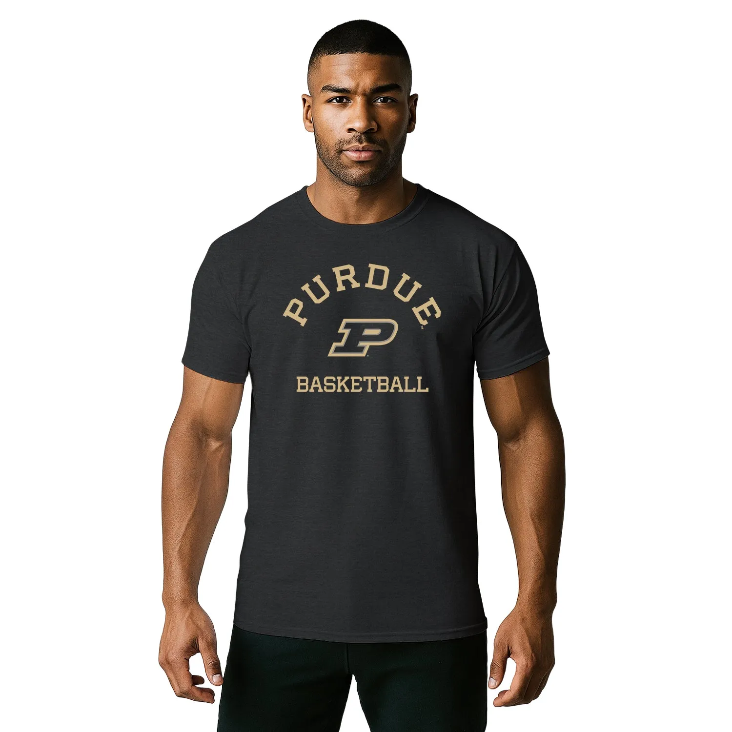 Purdue University Boilermakers Basketball T-Shirt (Black) sold by Barnesmith product image thumbnail 2