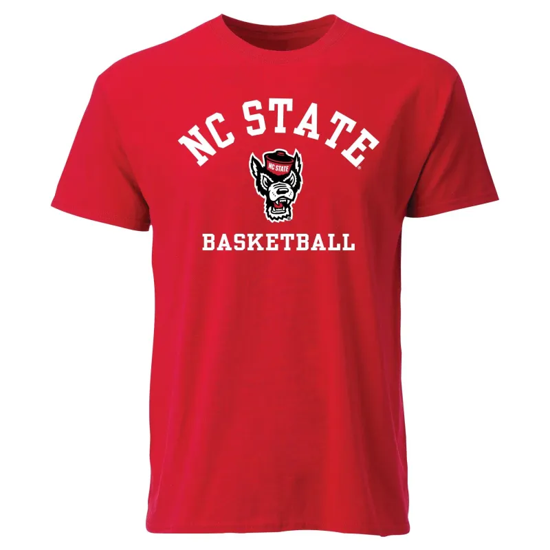 North Carolina State University Basketball T-Shirt (Red) sold by Barnesmith