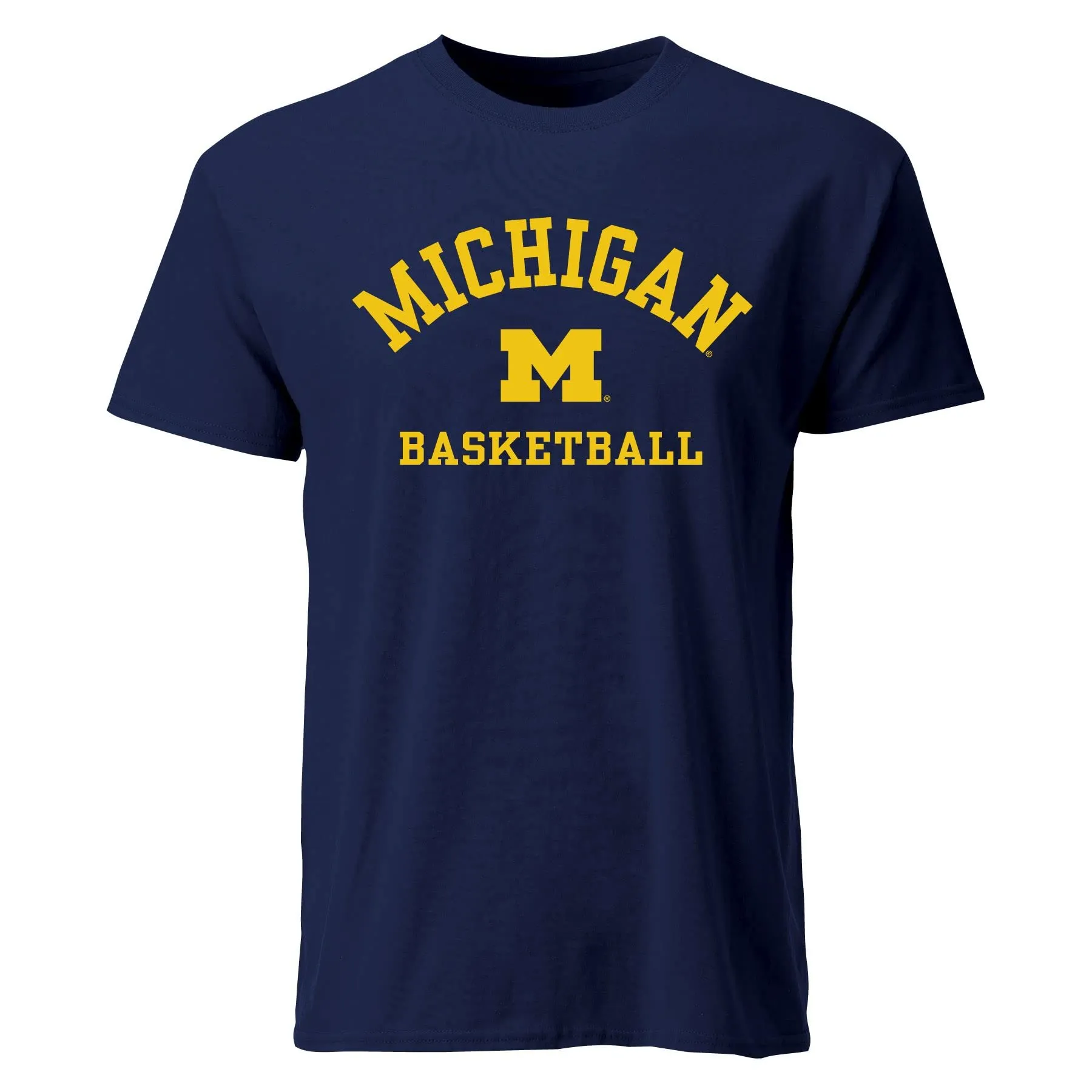 University of Michigan Basketball T-Shirt (Navy) sold by Barnesmith