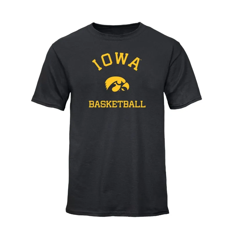 University of Iowa Basketball T-Shirt (Black) sold by Barnesmith